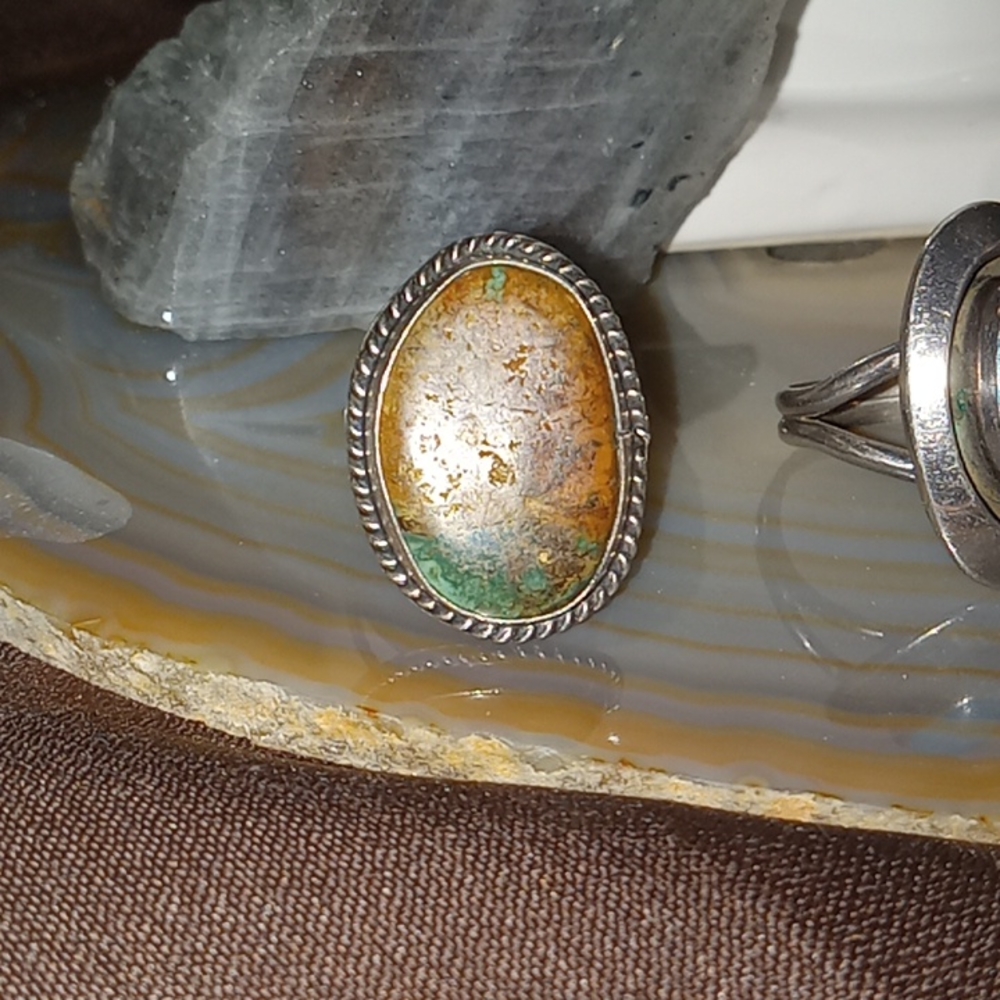 Turquoise 925 ring - Picture 2 of 6
